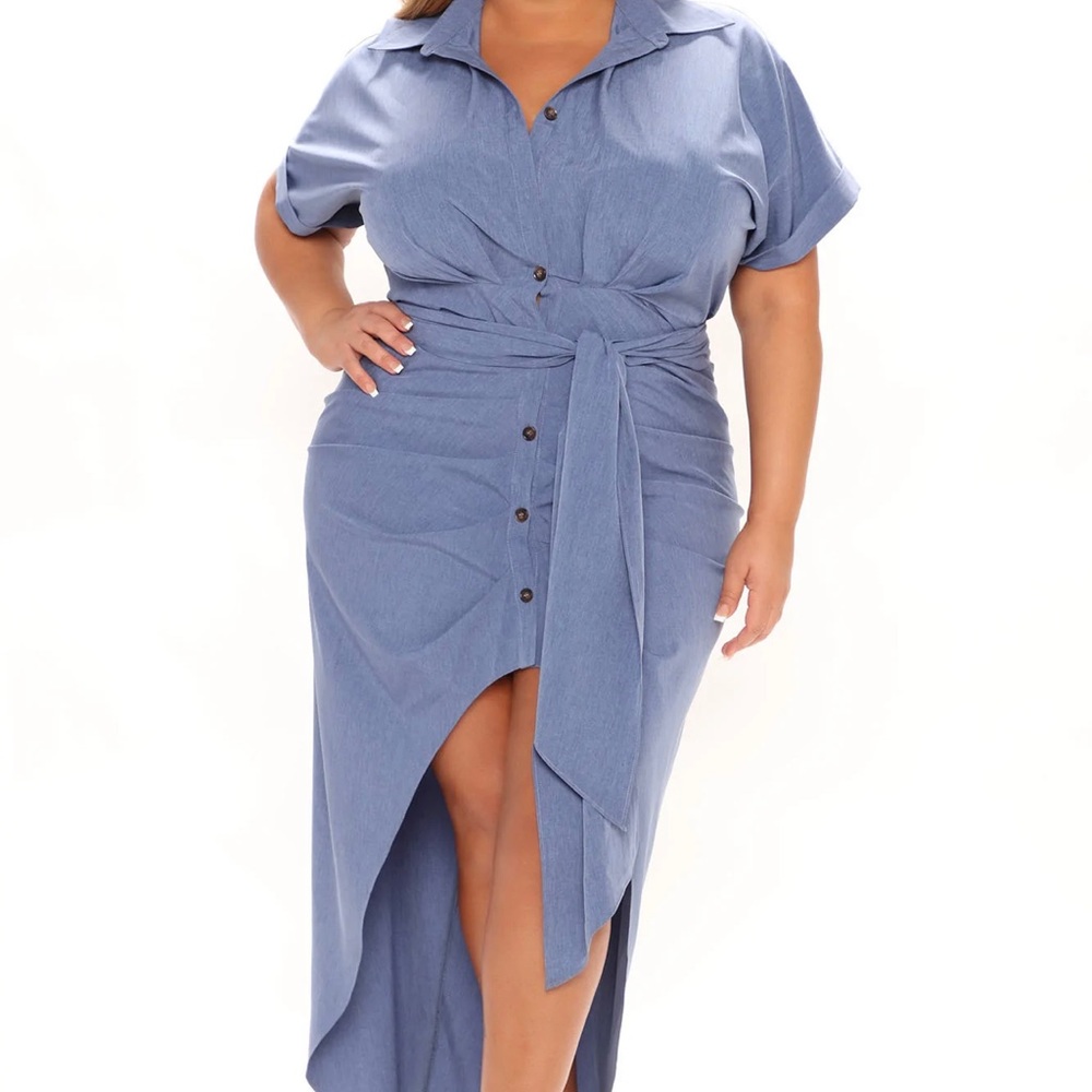 Clara short sleeve maxi dress